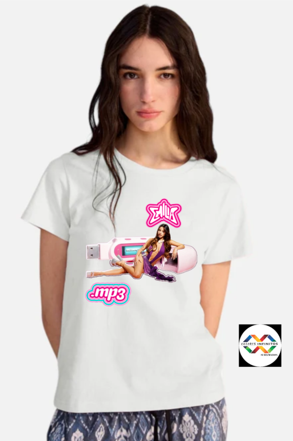 Producto - REMERA - EMILIA MERMES - POLIESTER TALLE L - 0