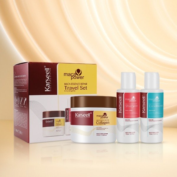 Producto - Kit Travel Karseell Shampoo Acondicionador Máscara Original