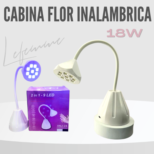 Producto - CABINA FLOR INALAMBRICA 18W , ANJ-24