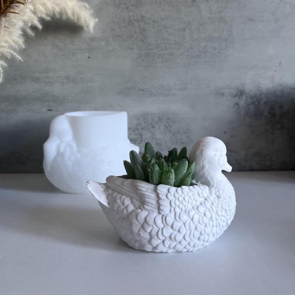 Producto - Molde de silicona maceta pato