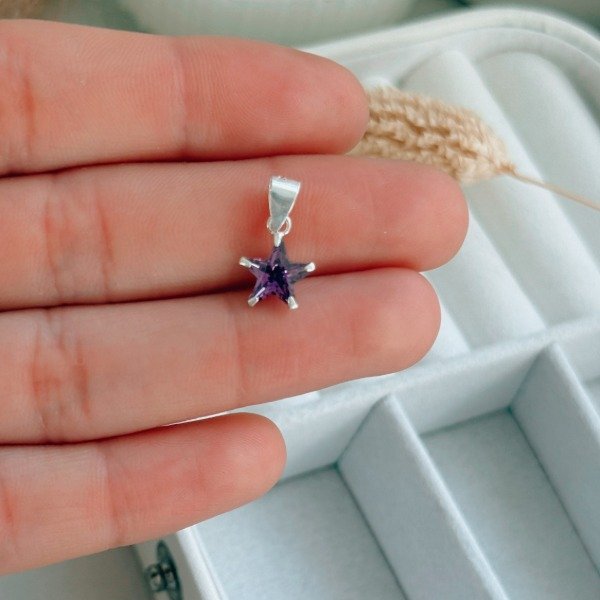 Producto - Dije Plata 925 Estrellita