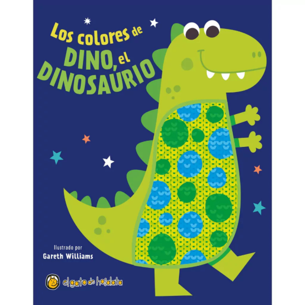 Producto - LENTEJUELAS - Los colores de Dino, el dinosaurio