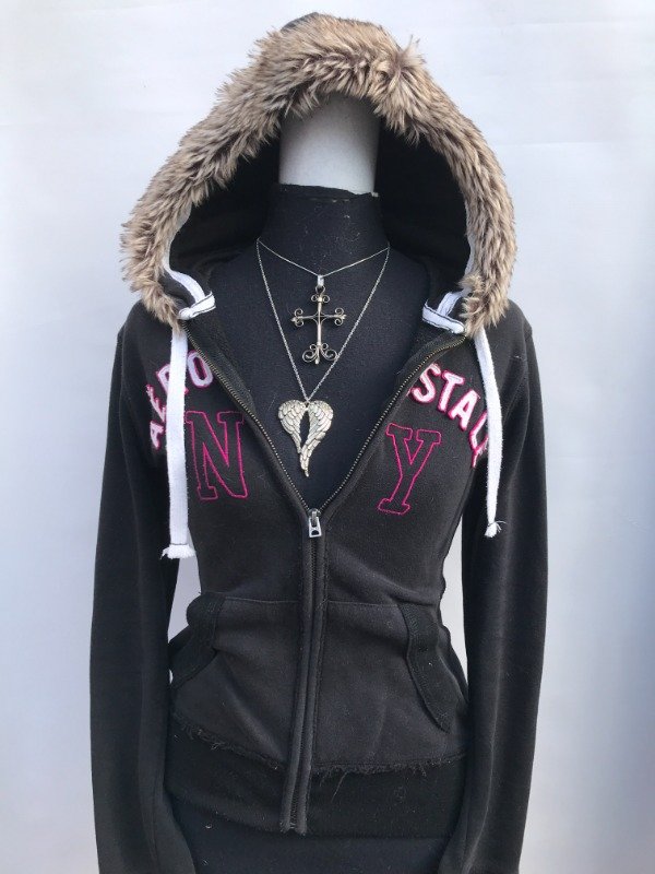 Producto - Fur zip up AEROPOSTALE - 5
