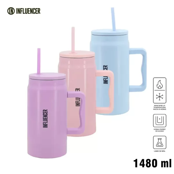 Producto - VASO TERMICO INFLUENCER 1480 ML 68.X1608 - 0