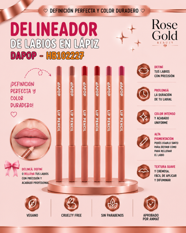 Producto - DELINEADOR DE LABIOS EN LÁPIZ - DAPOP - HB102227