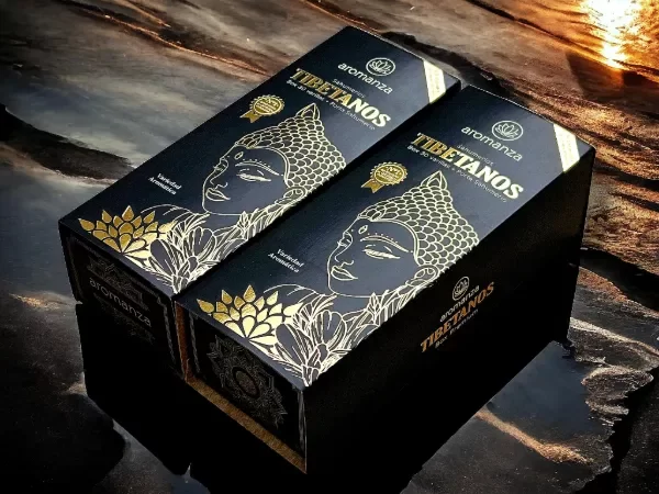 Producto - Box sahumerios tibetanos x30 varillas - Aromanza - 6