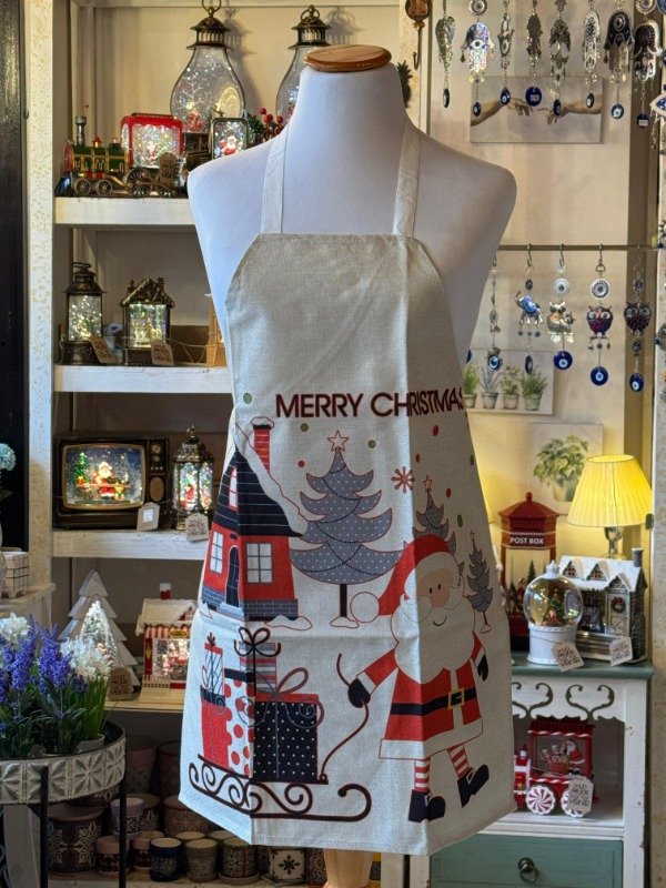 Producto - Delantal Navideño Cód. D6 (Efectivo: 19.920)