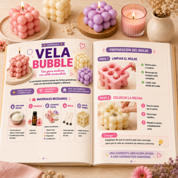 Producto - 10 Velas En Moldes, Que Podés Crear y Vender. - 1