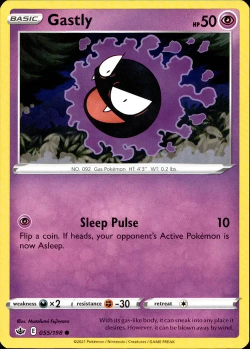 Producto - Gastly - 055/198 - Chilling Reign