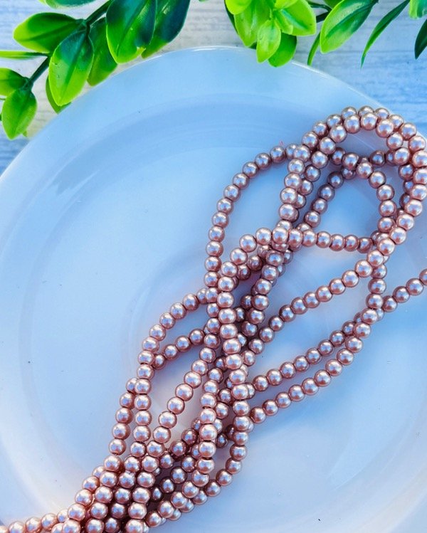 Producto - TIRA PERLA VIOLETA VIEJO 4MM