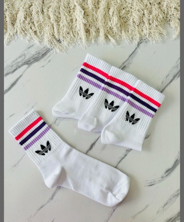Medias 3/4 adidas tricolor