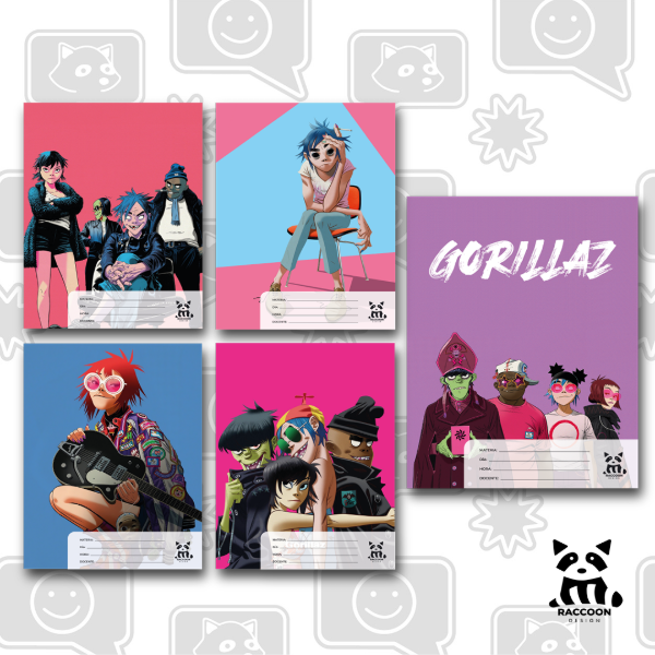 Producto - Separadores Gorillaz