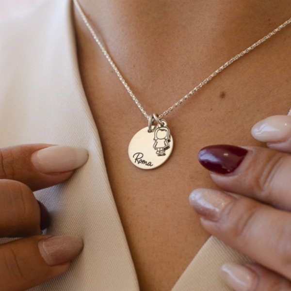 Producto - Medalla Personalizada Plata 925 - 3