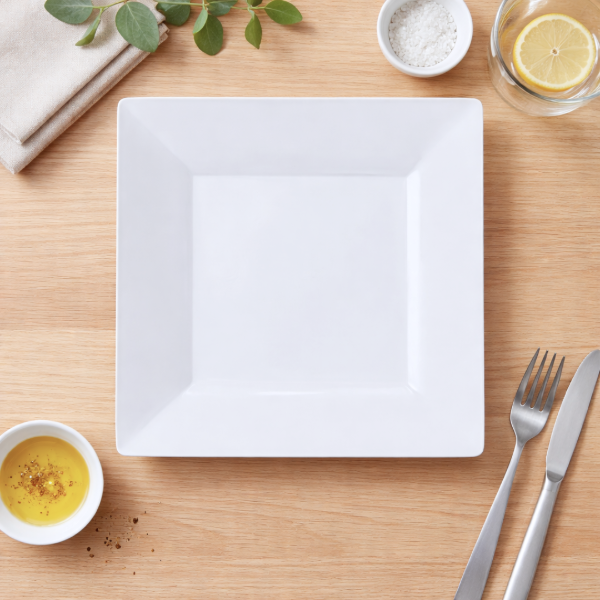 Producto - Plato playo de melamina