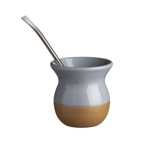 Producto - Mate de madera y plastico Gris