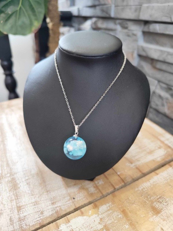 Producto - Collar cielito. Acero quirugico.