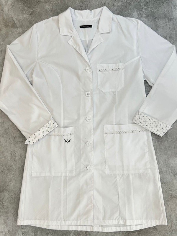 Producto - BRISA ARCIEL  (Blanco con Hojitas Negras)