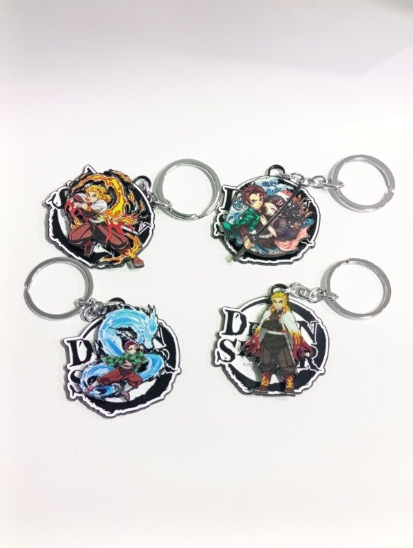 Producto - Llaveros Spinner Kimetsu . Demon Slayer - Ingrese para elegir