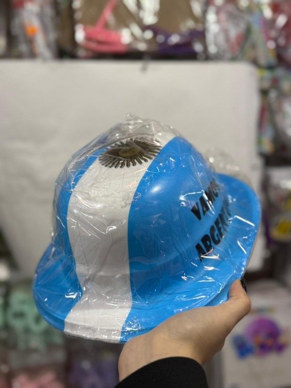 Producto - GORRO BOMBIN PLASTICO VAMOS ARGENTINA 1007AR "MUNDIAL"