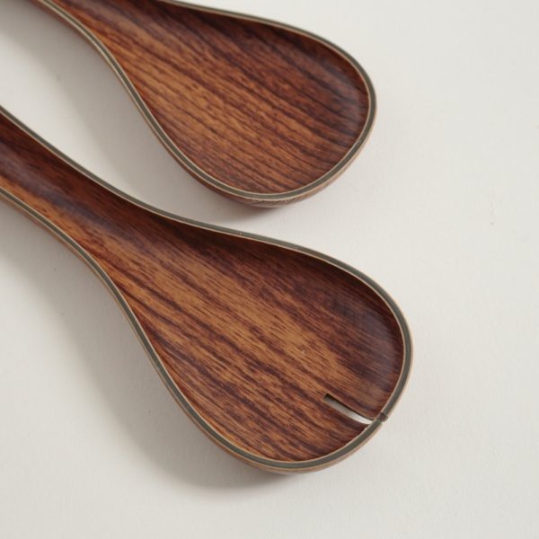 Producto - Set de cubiertos para ensalada - SIMIL madera