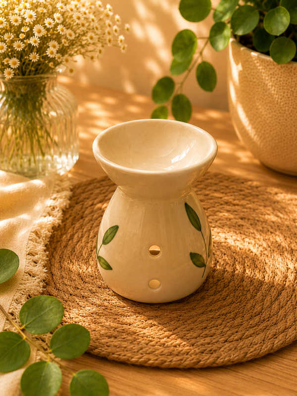 Producto - Hornito ceramica premium hojas