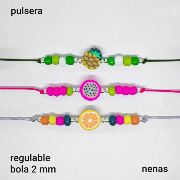 Producto - PUL #FP - Pulsera frutas foami y mostacilla (DÓLAR)