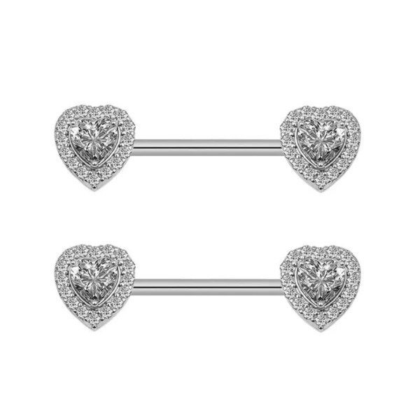 Producto - Barra Nipple Doble Heart Cubic