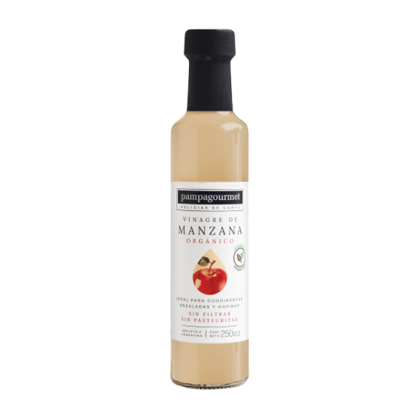 Producto - Vinagre -PAMPA GOURMET- de sidra de manzana orgánico