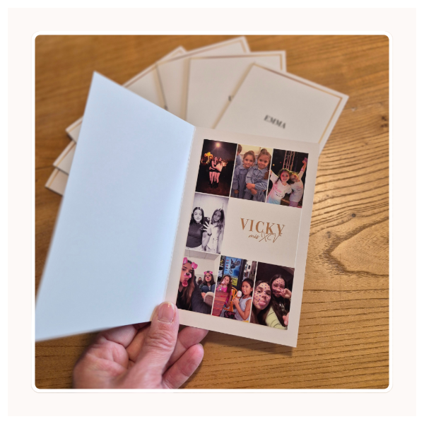 Producto - Díptico personalizado con foto x 10 unid. - 5