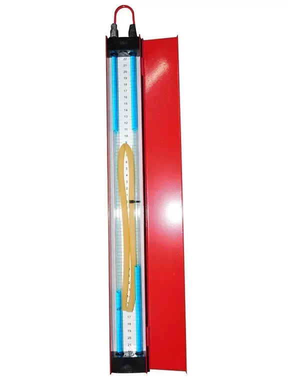 Producto - Manometro Columna de Agua 50 Completo con Tapa Roja