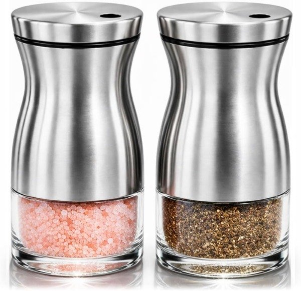 Producto - SALERO ACERO VIDRIO SALT