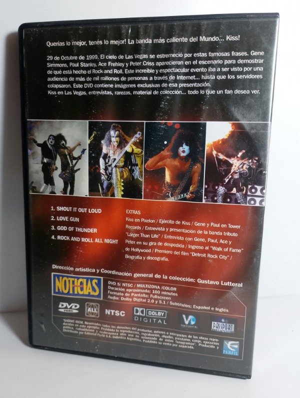 Producto - Kiss live in vegas (2014) - DVD - 1