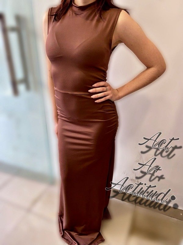 Producto - VESTIDO FRUNCE A LOS COSTADOS