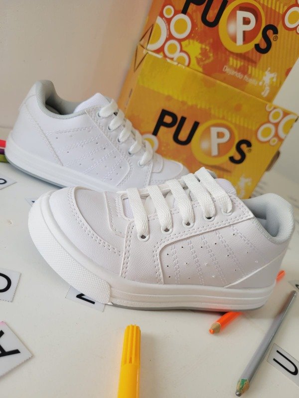 Producto - Zapatilla Colegial Pups Cordon Kids