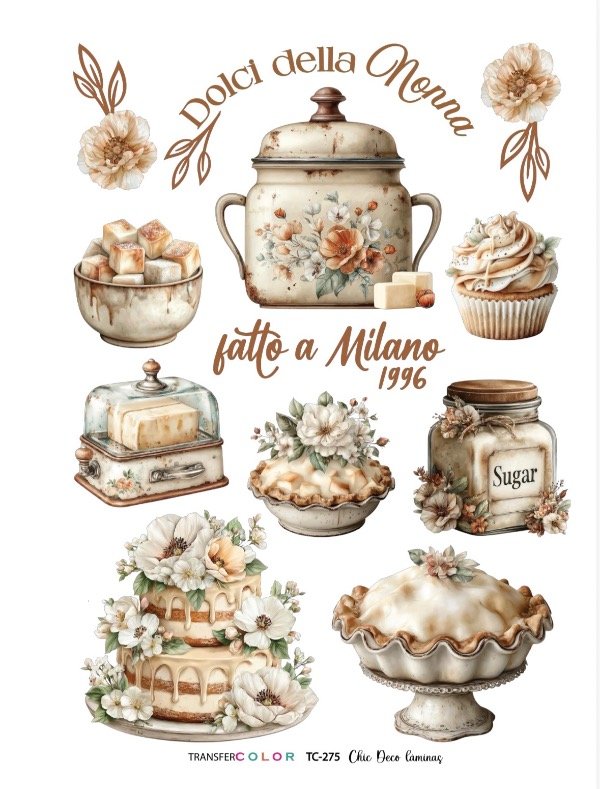 Producto - TransferCOLOR A4 TC 275 COCINA