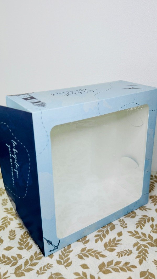 Producto - Caja bento multiuso con visor Dia del padre 22x22x9 - 1