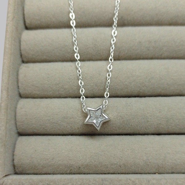 Producto - Collar dije estrella 45cm AB 70075