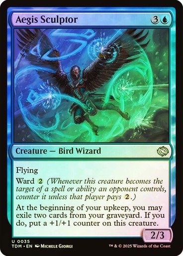 Producto - Aegis Sculptor Foil  Tarkir: Dragonstorm