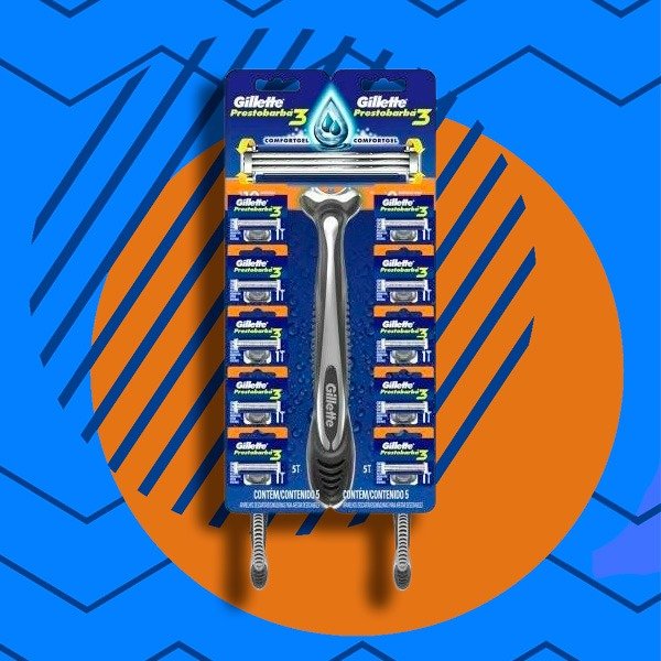 Producto - GILLETTE PRESTO 3 FILOS GRIS BULTO X 144 UNI