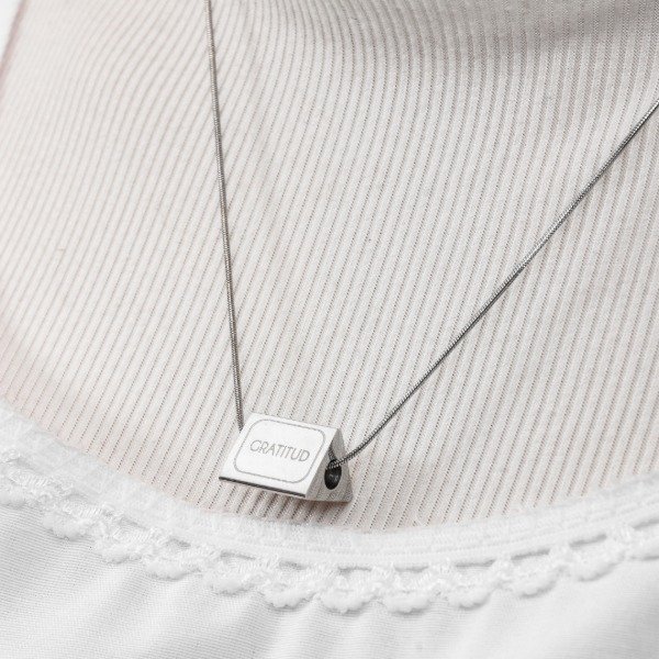 Producto - Collar Acero Gratitud