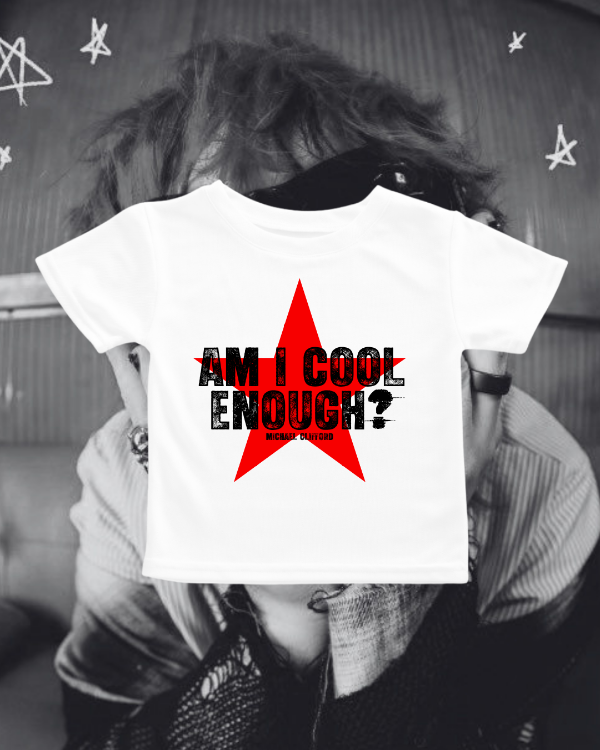 Am I cool baby tee