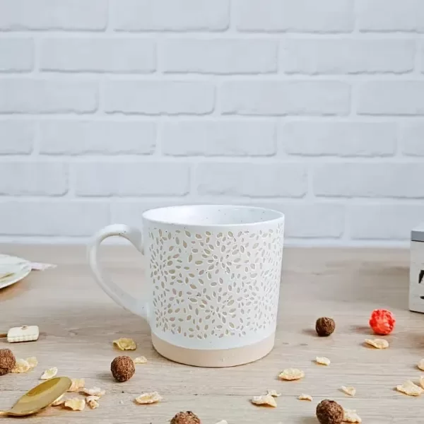 Producto - Tazon de ceramica Tramas/Hojas