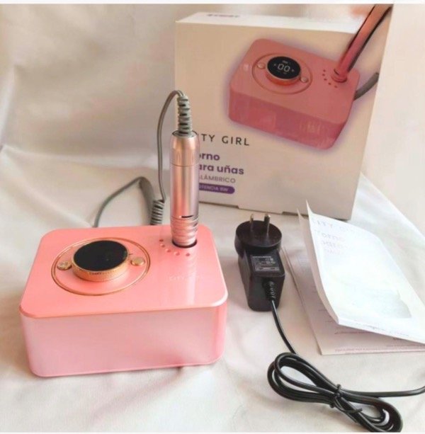 Producto - Torno inalámbrico rosa 35rpm city girl