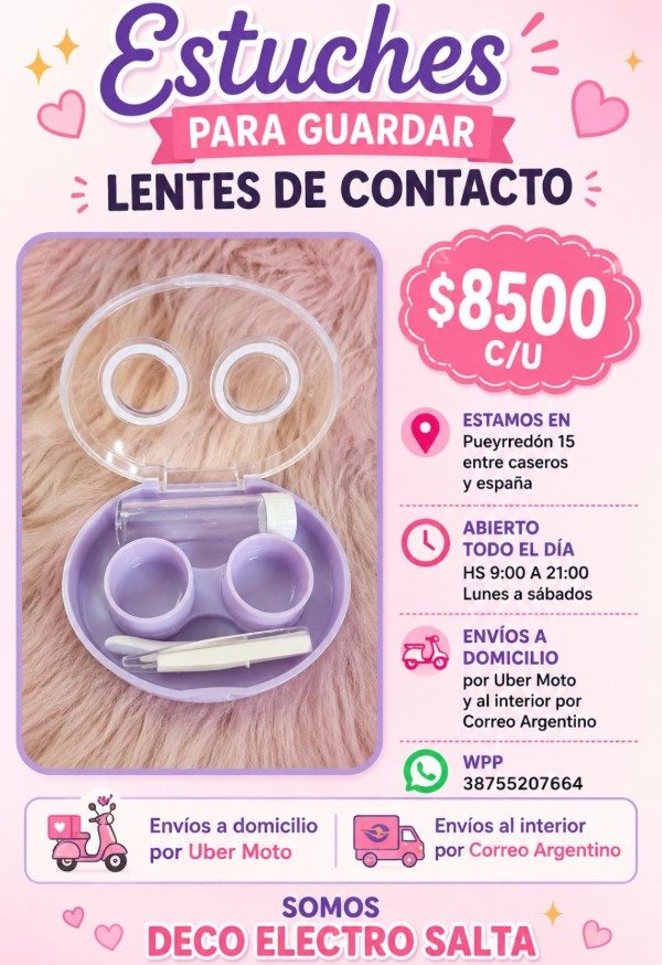 Producto - Estuche con pinza y sopapa acrílico