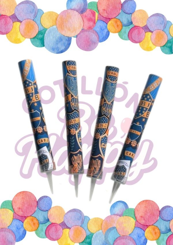 Producto - Bengalas Boca Escudos históricos x4un