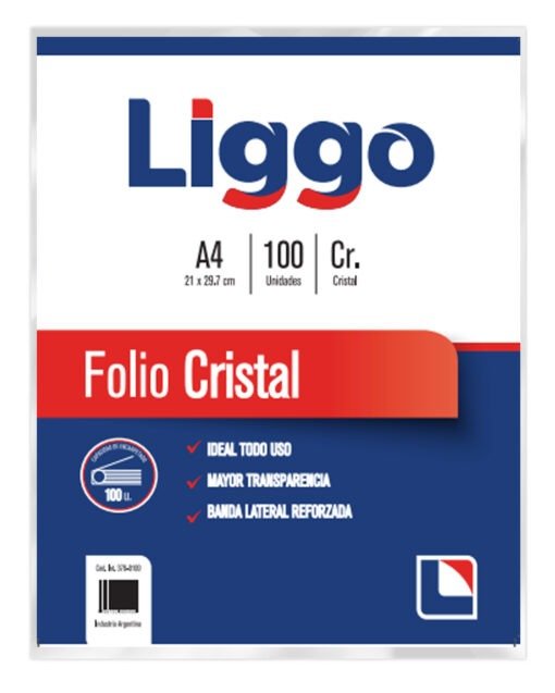 Producto - FOLIO LIGGO CRISTAL X100