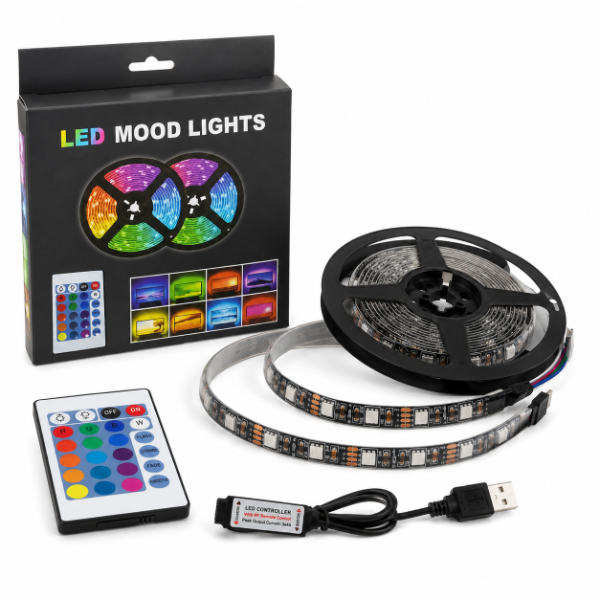Producto - Tira LED USB RGB 3 Metros para TV y Monitor