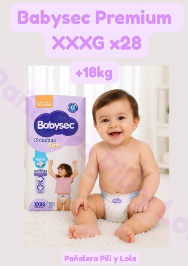 Producto - Babysec Premium XXXG x28