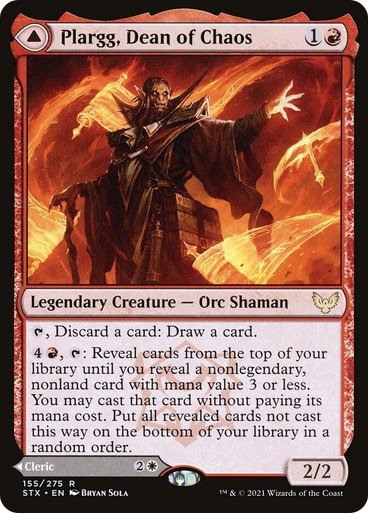 Producto - Plargg, Dean of Chaos  Strixhaven: School of Mages