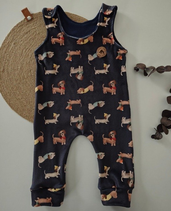 Producto - Romper Plush: DACHSHUND BLUE